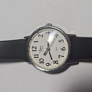 Timex Black and White Analog Watch